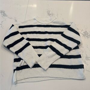 Striped Black and White Sweater